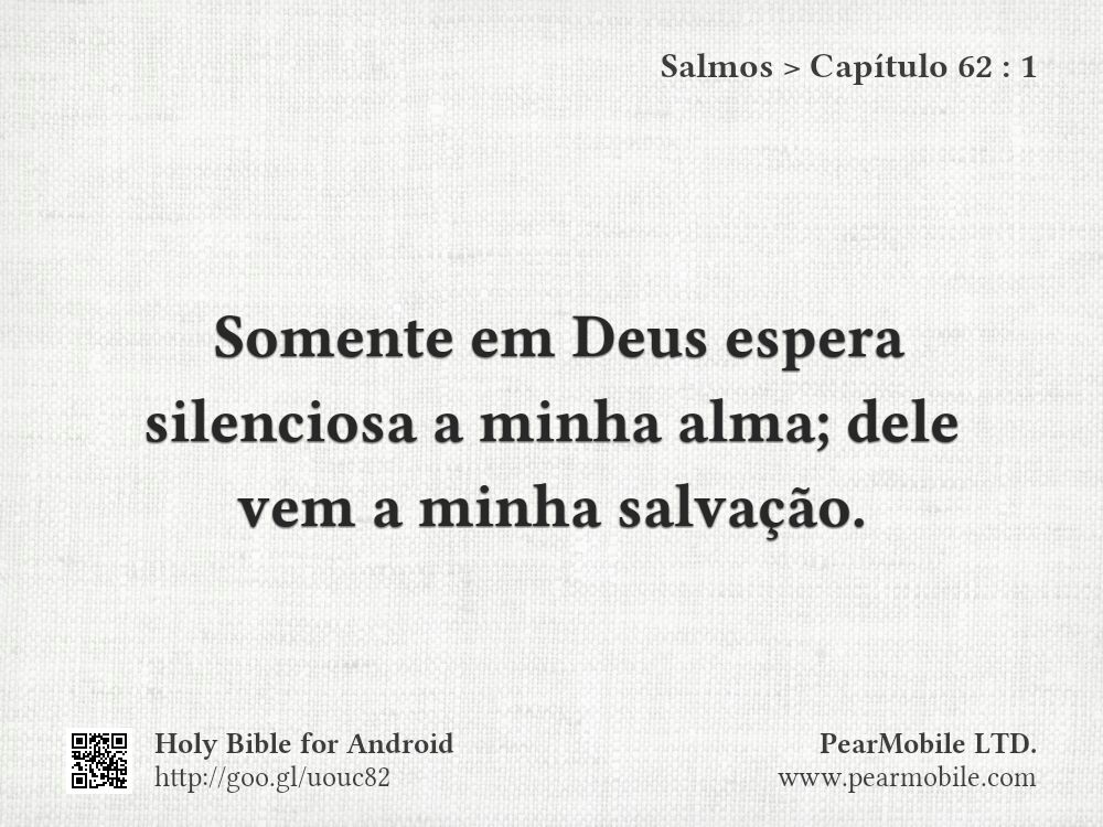 Salmos, Capítulo 62:1